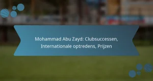 Mohammad Abu Zayd: Clubsuccessen, Internationale optredens, Prijzen